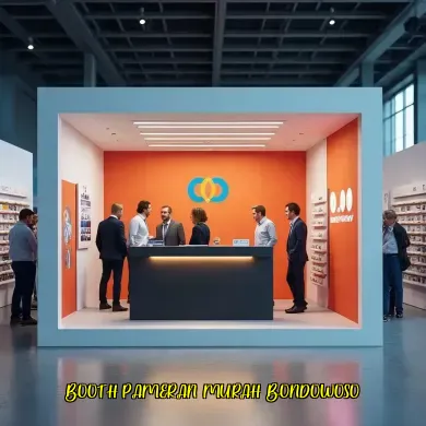 Booth Pameran Murah Bondowoso